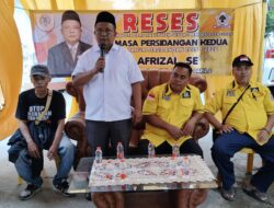 Gelar Reses, Afrizal Siap Perjuangkan Aspirasi Masyarakat