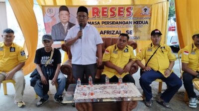 Gelar Reses, Afrizal Siap Perjuangkan Aspirasi Masyarakat